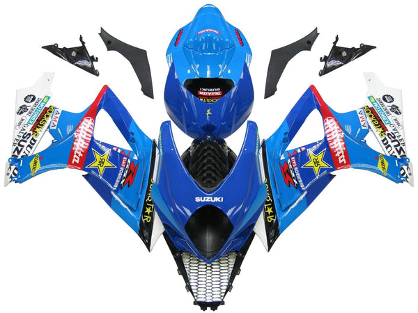 Carenagens 2007-2008 Suzuki GSXR 1000 Blue Rockstar Generic