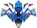 For GSXR1000 2007-2008 Bodywork Fairing Blue ABS Injection Molded Plastics Set