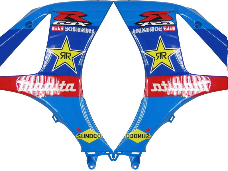 Fairings 2007-2008 Suzuki GSXR 1000 Blue Rockstar Generic