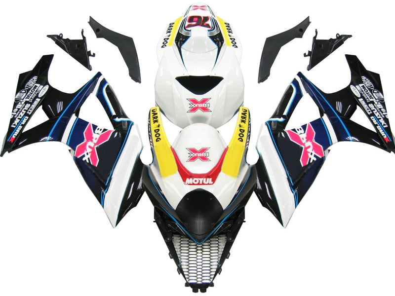 Carenados 2007-2008 Suzuki GSXR 1000 Multicolor Brux Racing Generic