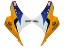 Carenagens 2007-2008 Suzuki GSXR 1000 Amarelo Azul Alstare Corona Racing Genérico