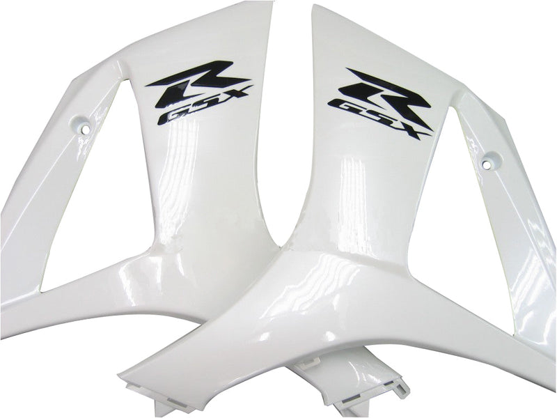 Fairings 2007-2008 Suzuki GSXR 1000 White & Black GSXR Racing Generic