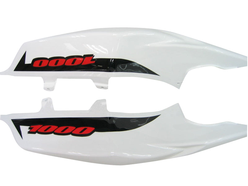 Fairings 2007-2008 Suzuki GSXR 1000 White & Black GSXR Generic