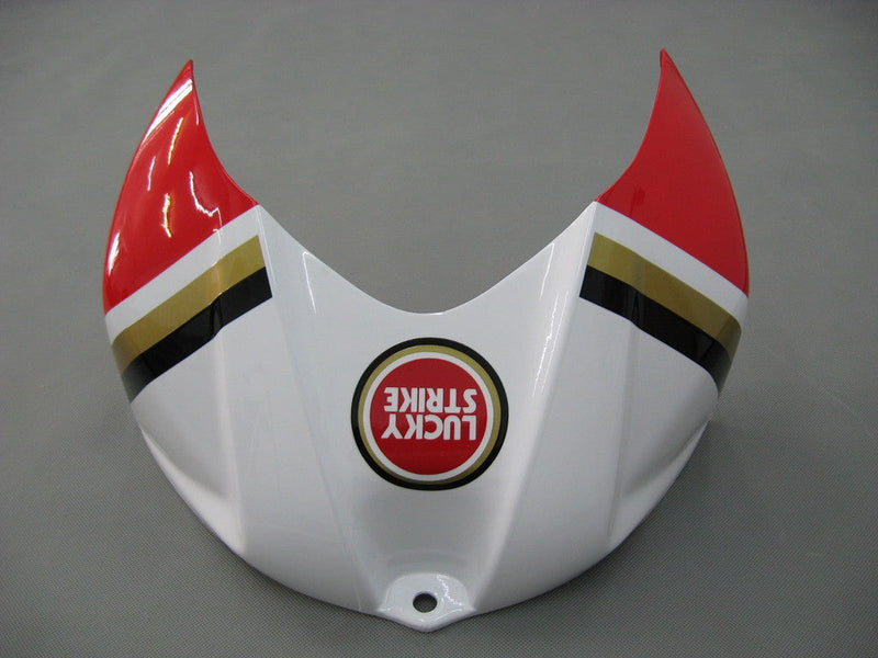 Fairings 2007-2008 Suzuki GSXR 1000 White & Red Lucky Strike Generic