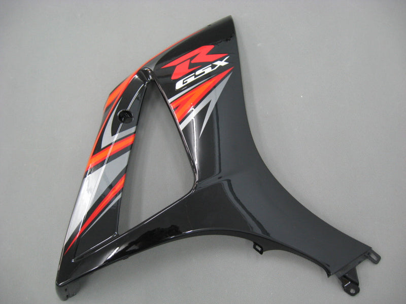 Fairings 2007-2008 Suzuki GSXR 1000 Black & Orange GSXR Generic