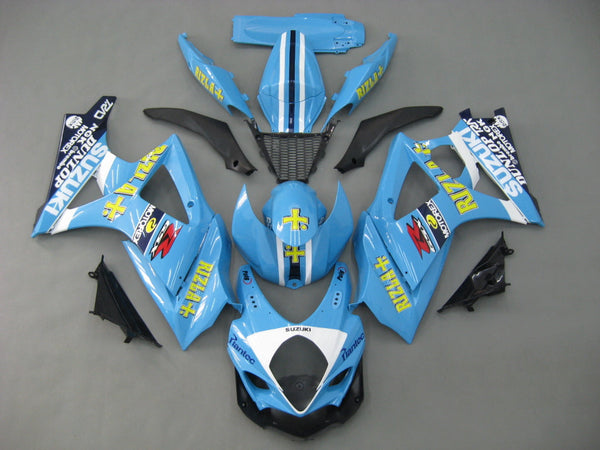 Carenagens 2007-2008 Suzuki GSXR 1000 Blue Rizla Racing Generic