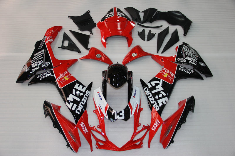 Conjunto de carenagens 2009-2016 GSXR1000 18 cores genéricas