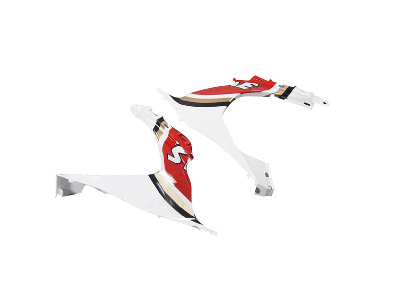 Fairings 2009-2016 Suzuki GSXR 1000 White & Red Lucky Strike Generic