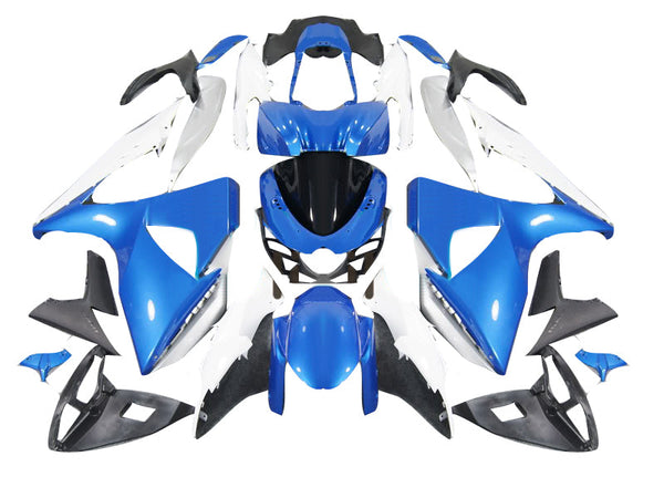 Carenados 2009-2016 Suzuki GSXR 1000 Azul y Blanco GSXR Racing Generic