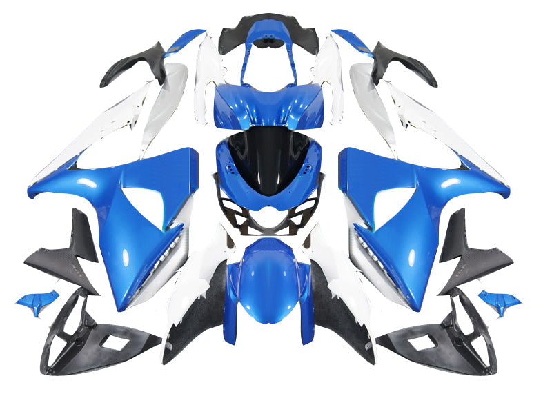 Fairings 2009-2016 Suzuki GSXR 1000 Blue & White GSXR Generic