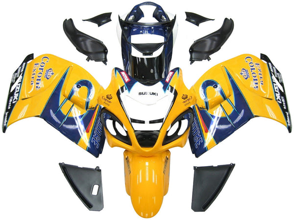 Carenados 2008-2020 Suzuki GSX 1300 Hayabusa Amarillo Azul Alstare Corona Genérico