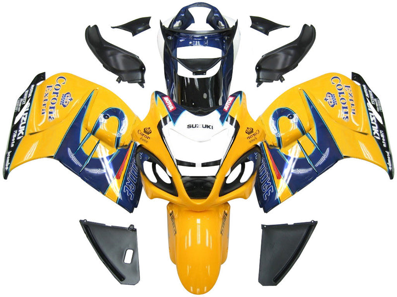 Fairings 2008-2020 Suzuki GSX 1300 Hayabusa Gul Blå Alstare Corona Generisk