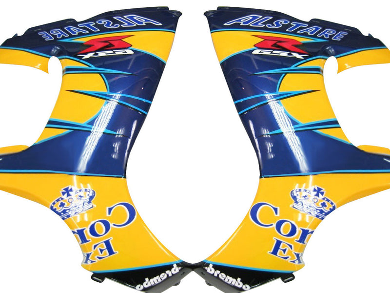 Carenagens 2008-2020 Suzuki GSX 1300 Hayabusa Amarelo Azul Alstare Corona Racing Generic