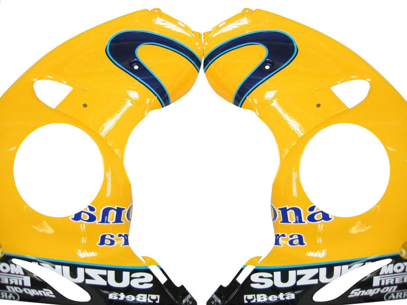 Carenados 2008-2020 Suzuki GSX 1300 Hayabusa Amarillo Azul Alstare Corona Genérico