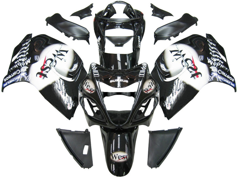 Fairings 2008-2020 Suzuki GSX 1300 Hayabusa Black WEST Generic