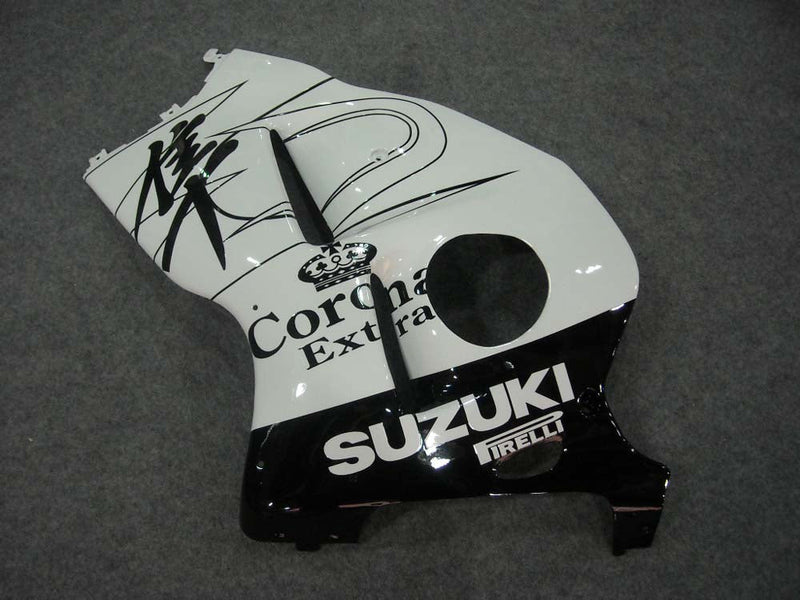 Carenados 1999-2007 Suzuki GSX1300 Hayabusa Blanco Alstare Corona Racing Genérico