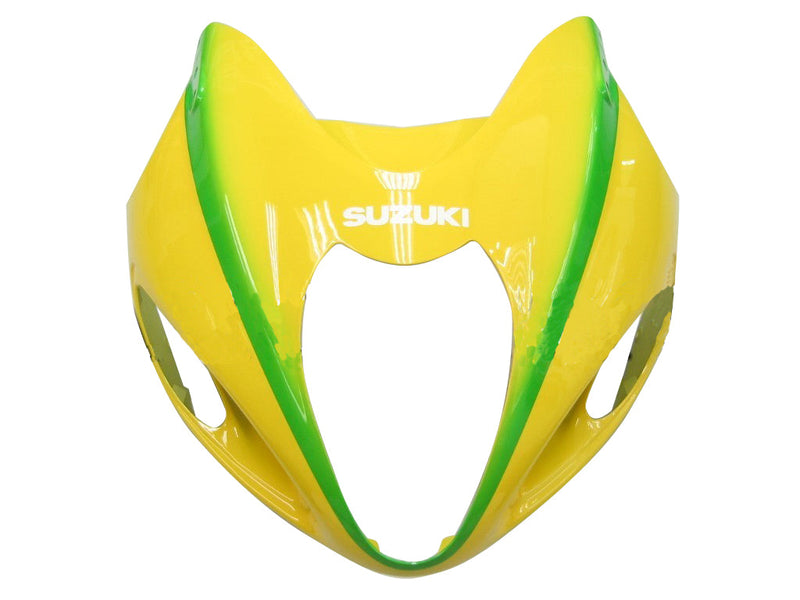 Carenados 1999-2007 Suzuki GSX1300 Hayabusa verde y amarillo Hayabusa Racing genérico