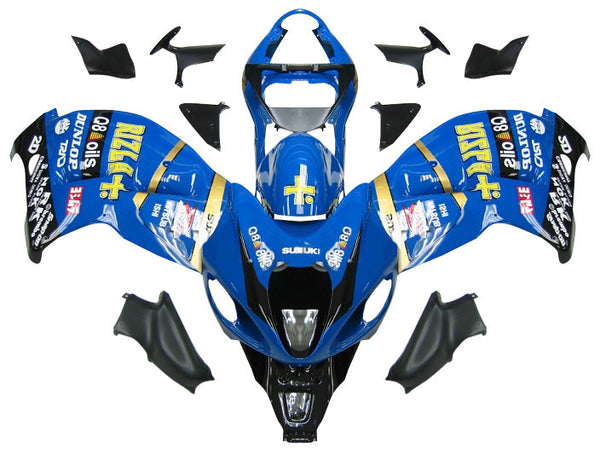 Fairings 1999-2007 Suzuki GSX1300 Hayabusa Blue Rizla Racing Generic