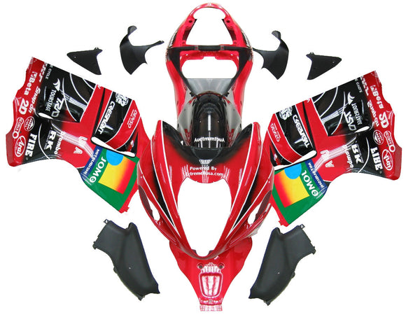 Valaisimet 1999-2007 Suzuki GSX1300 Hayabusa Red Black Jomo Racing Generic