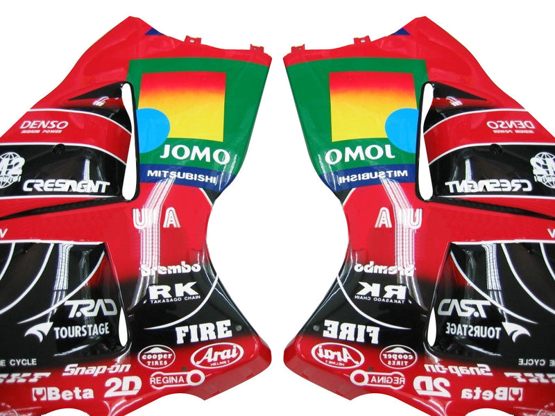 Fairings 1999-2007 Suzuki GSX1300 Hayabusa Red Black Jomo Racing Generic