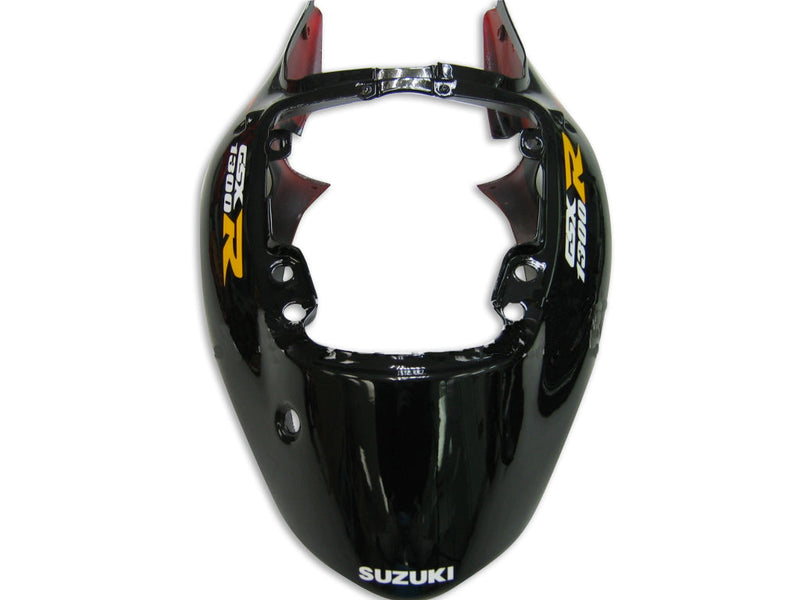 Carenados 1999-2007 Suzuki GSX1300 Hayabusa Rojo y Negro Flame Racing Genérico