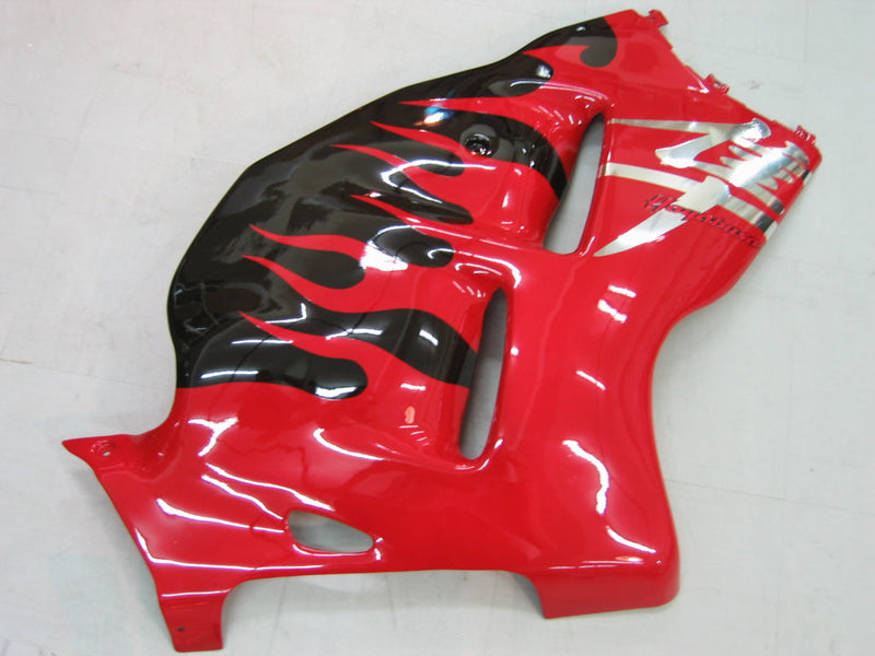 Carenados 1999-2007 Suzuki GSX1300 Hayabusa Rojo y Negro Hayabusa Genérico