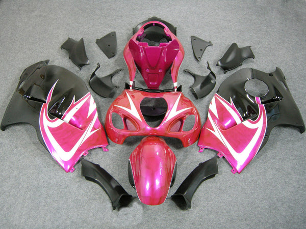 Fairings 1999-2007 Suzuki GSX1300 Hayabusa Red & Pink Hayabusa Racing Generic