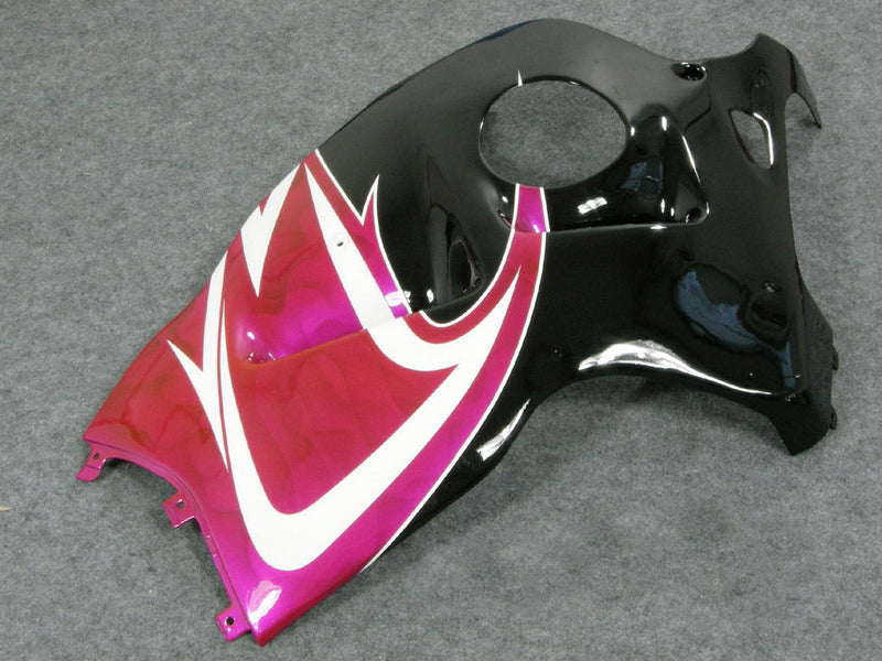 Carenados 1999-2007 Suzuki GSX1300 Hayabusa Rojo y Rosa Hayabusa Racing Genérico