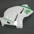 Carenagens 1999-2007 Suzuki GSX 1300 Hayabusa Branco Verde Pesquisa 47 Racing Genérico
