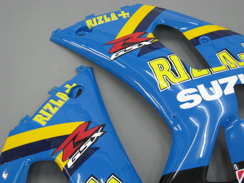 Fairings 2001-2003 Suzuki GSXR 600 Blå Svart Rizla GSXR Generisk