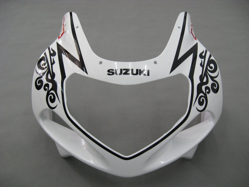 Carenados 2001-2003 Suzuki GSXR 600 Blanco Negro Alstare Corona GSXR Genérico