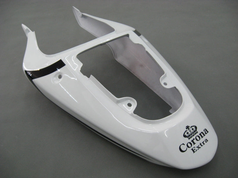 Carenados 2001-2003 Suzuki GSXR 600 Blanco Negro Alstare Corona GSXR Racing Generic