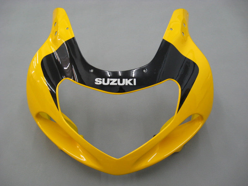 Fairings 2001-2003 Suzuki GSXR 600 gul og sølv GSXR generisk