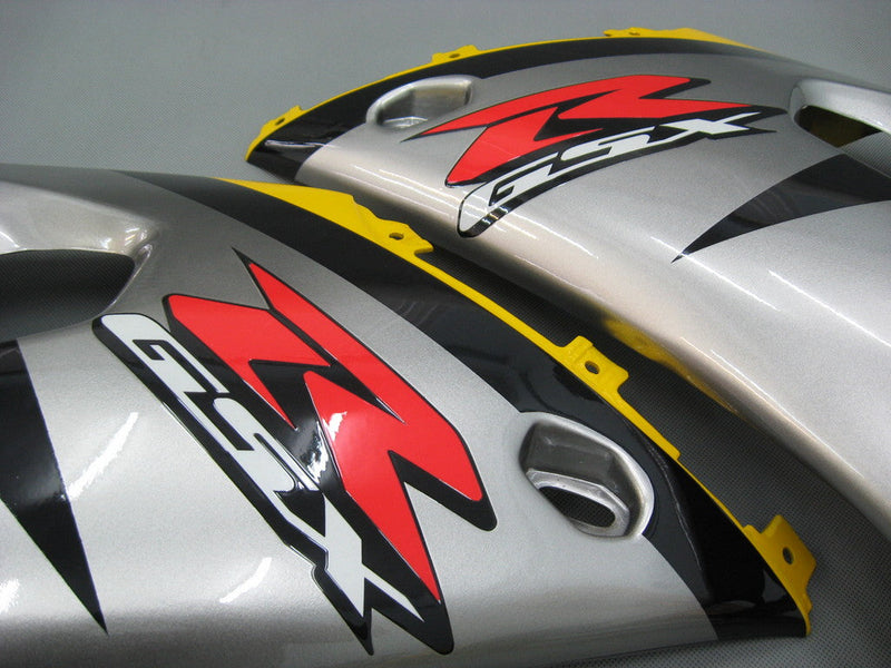 Fairings 2001-2003 Suzuki GSXR 600 gul og sølv GSXR generisk