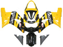 Owiewki 2001-2003 Suzuki GSXR 600 Żółty Czarny GSXR Generic