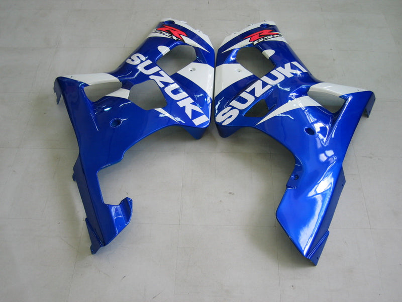 Verkleidungen 2001-2003 Suzuki GSXR 600 Blau &amp; Weiß GSXR Generic