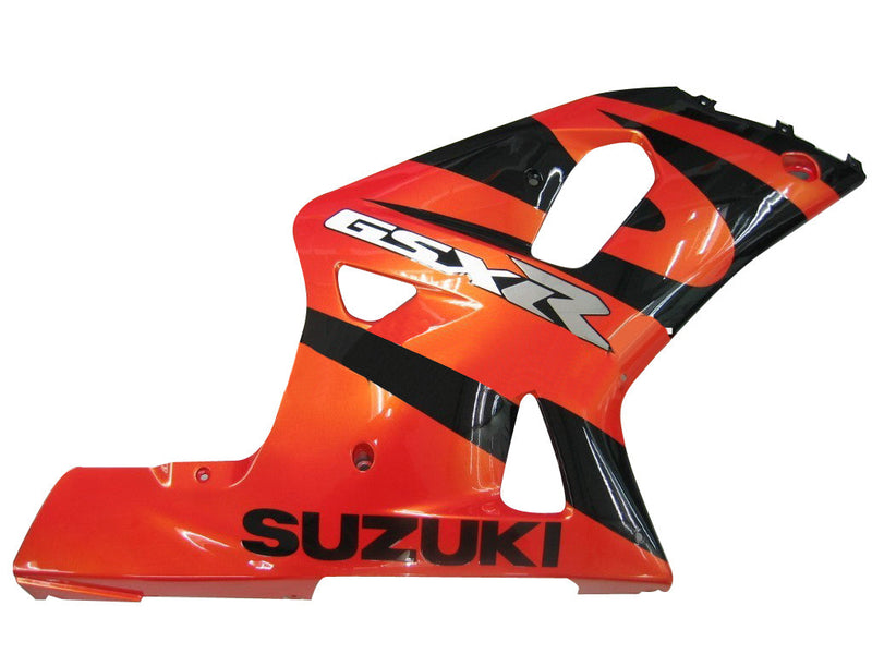 Verkleidungen 2001-2003 Suzuki GSXR 600 Orange Metallic &amp; Schwarz GSXR Racing Generic