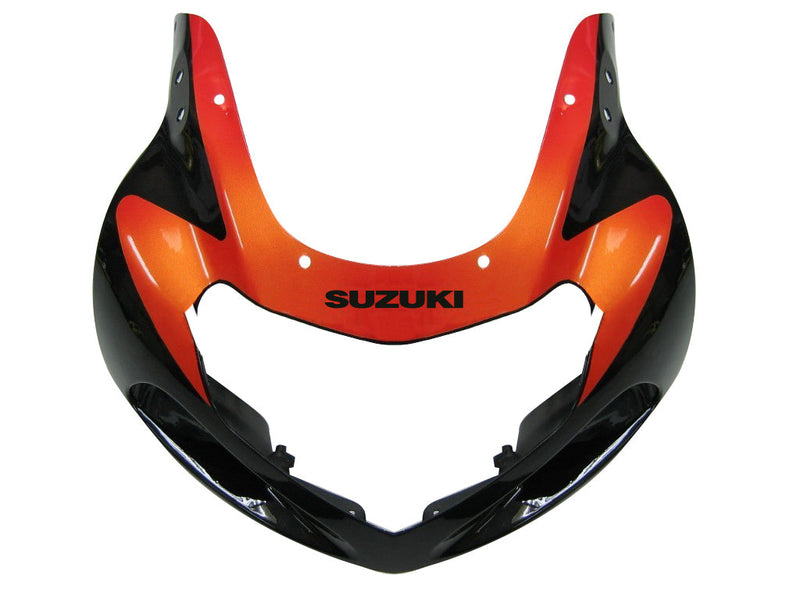 Carenados 2001-2003 Suzuki GSXR 600 Naranja Metálico y Negro GSXR Racing Generic