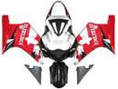 Fairings 2001-2003 Suzuki GSXR 600 Red and Silver GSXR Racing Generic
