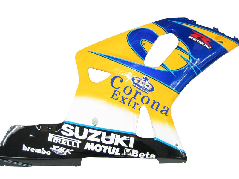 Fairings 2001-2003 Suzuki GSXR 600 Blue & Yellow Corona GSXR Generic