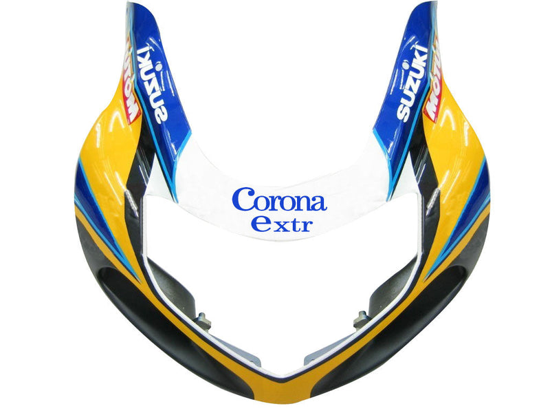 Owiewki 2001-2003 Suzuki GSXR 600 Niebiesko-żółta Corona GSXR Racing Generic