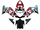 Owiewki 2001-2003 Suzuki GSXR 600 Srebrny Czerwony Czarny GSXR Generic