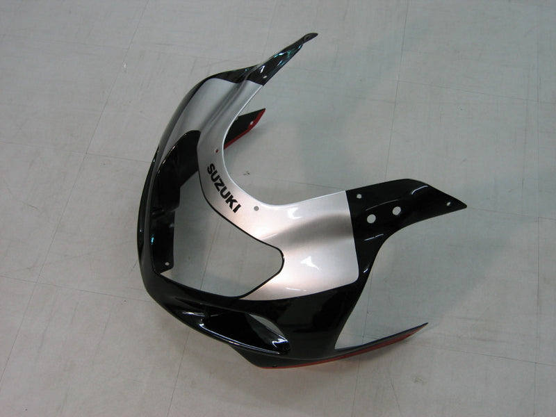 Carenagens 2001-2003 Suzuki GSXR 600 Prata Vermelho Preto GSXR Genérico