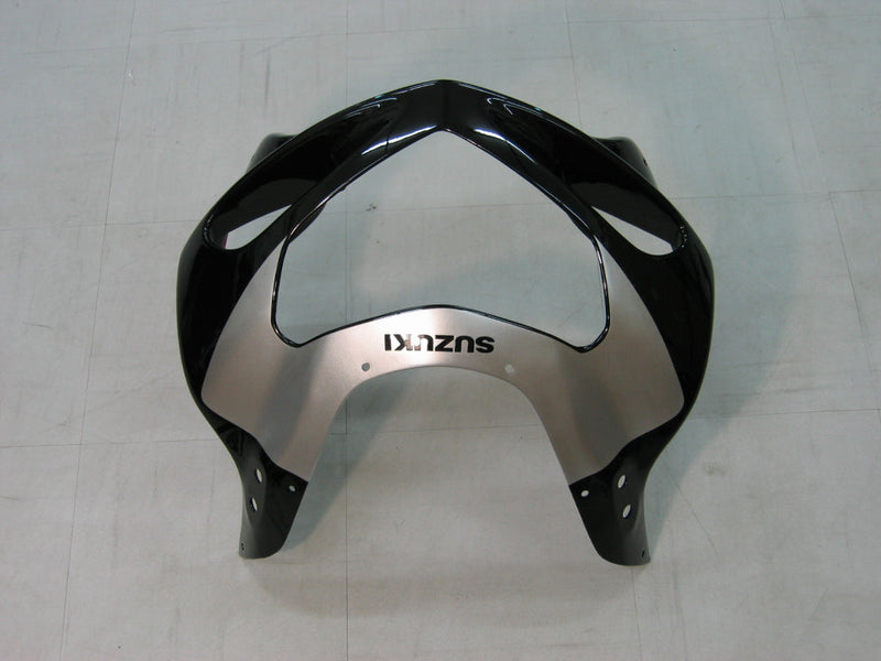 Carenagens 2001-2003 Suzuki GSXR 600 Prata Vermelho Preto GSXR Genérico