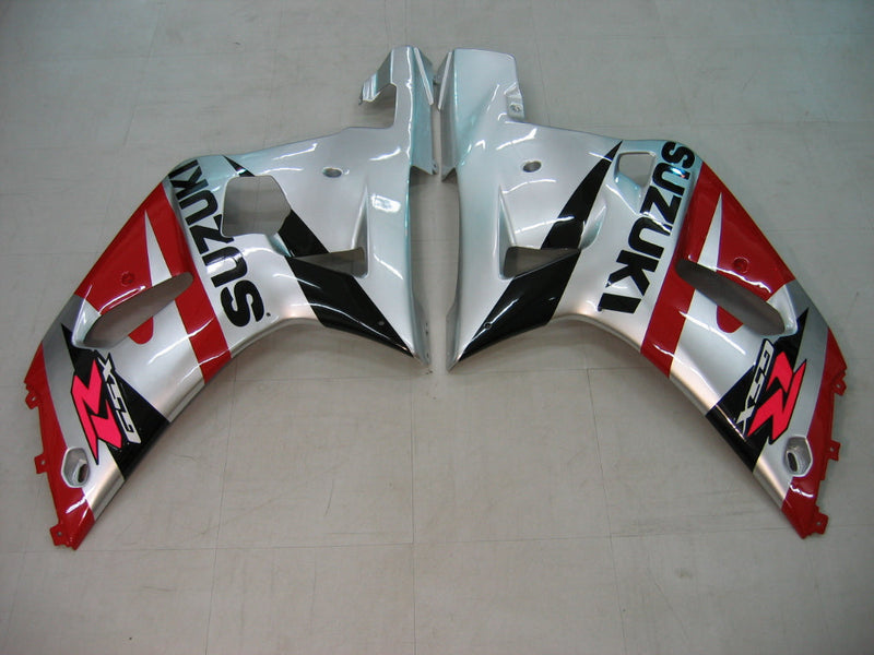 Fairings 2001-2003 Suzuki GSXR 600 Silver Röd Svart GSXR Racing Generic