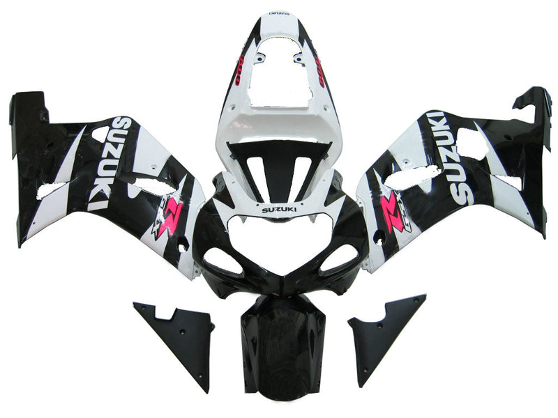 Kotelot 2001-2003 Suzuki GSXR 600 Black & White GSXR Generic