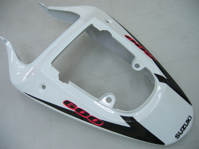 Carenados 2001-2003 Suzuki GSXR 600 Negro y Blanco GSXR Racing Generic