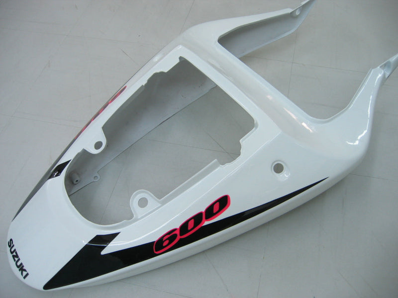 Carenados 2001-2003 Suzuki GSXR 600 Negro y Blanco GSXR Racing Generic