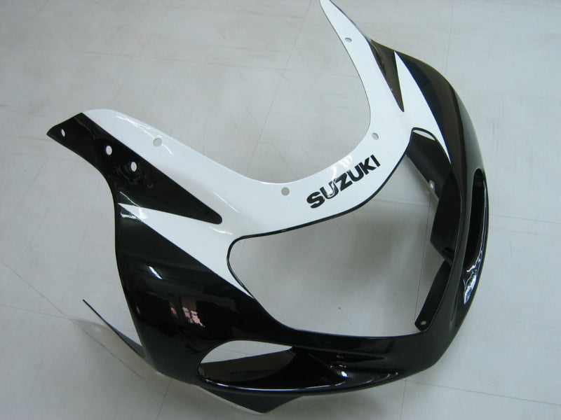 Carenados 2001-2003 Suzuki GSXR 600 Negro y Blanco GSXR Racing Generic