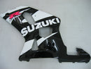 Carenagens 2001-2003 Suzuki GSXR 600 Preto e Branco GSXR Racing Genérico